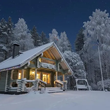 Log At Patokoski Chalet Rovaniemi