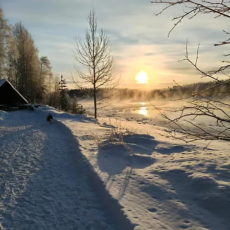 Chalet Log At Patokoski Rovaniemi
