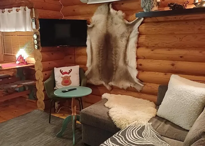 Alpesi faház Log At Patokoski Rovaniemi