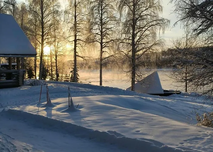 Alpesi faház Log At Patokoski