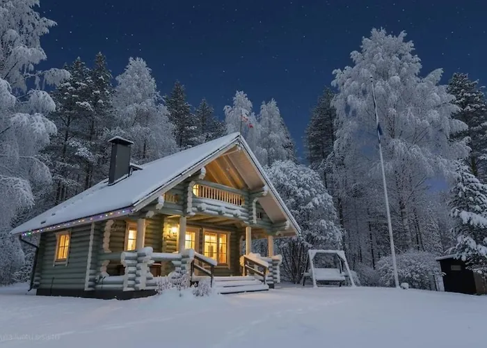 Log At Patokoski Alpesi faház Rovaniemi