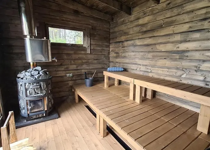 Alpesi faház Log At Patokoski Rovaniemi