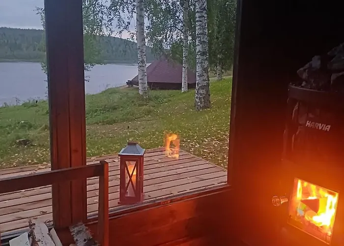 Alpesi faház Log At Patokoski *