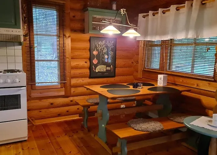 Alpesi faház Log At Patokoski