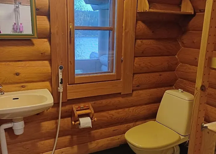 Log At Patokoski Alpesi faház